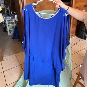 Brand is Mask, color is mostly blue